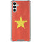 Vietnam Flag Distressed Galaxy A13 5G Clear Case
